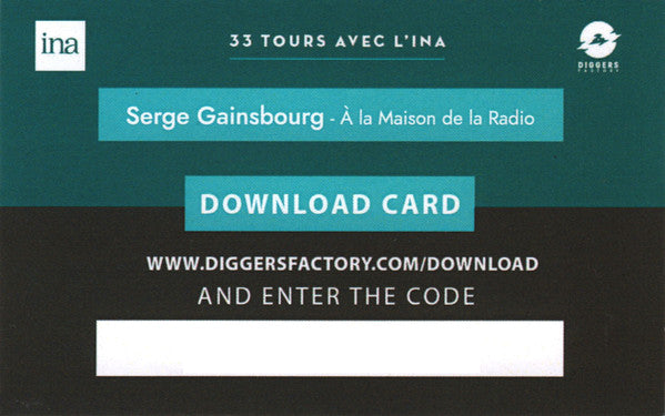 Serge Gainsbourg - À La Maison De La Radio (LP)