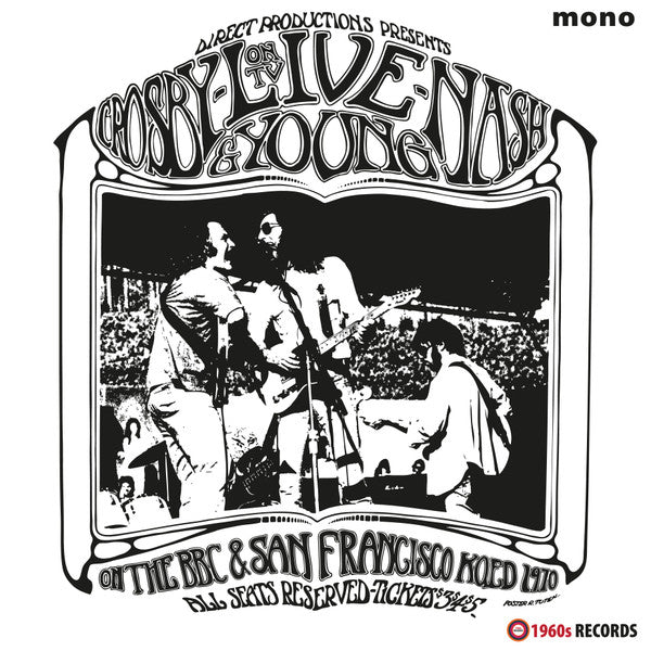 Crosby, Nash & Young - Crosby, Nash & Young Live on TV 1970 (LP) - Velvet Music