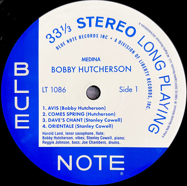 Bobby Hutcherson - Medina (LP) - Velvet Music