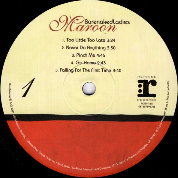 Barenaked Ladies - Maroon (LP) - Velvet Music
