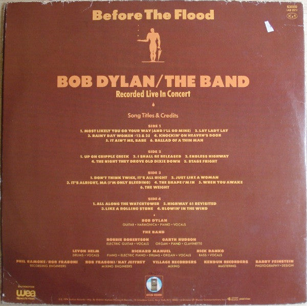 Bob Dylan / Band, The - Before The Flood (tweedehands LP) - Velvet Music