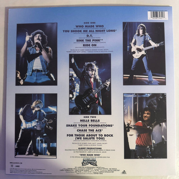AC/DC - Who Made Who (tweedehands LP) - Velvet Music
