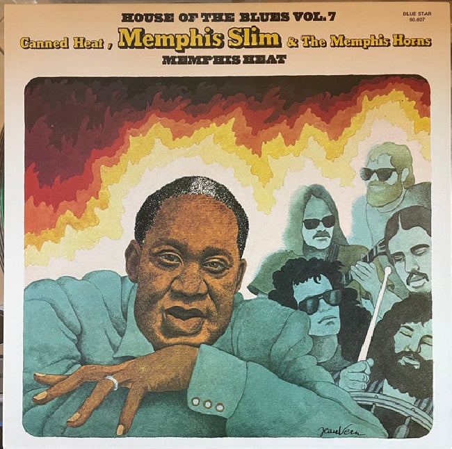Canned Heat & Memphis Slim - Memphis heat (LP) - Velvet Music