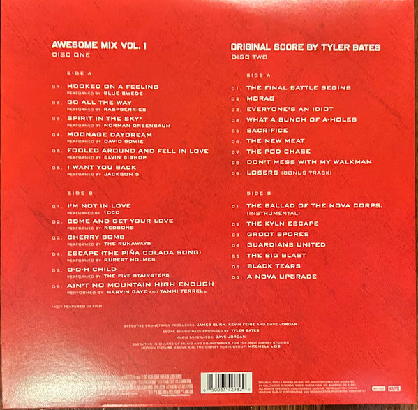 Various, Tyler Bates - Guardians Of The Galaxy (LP)