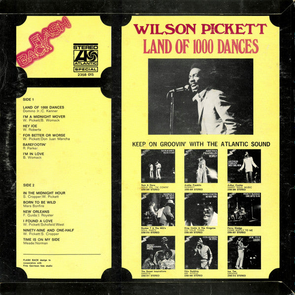 Wilson Pickett - Land Of 1000 Dances (tweedehands LP) - Velvet Music