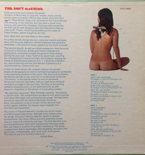 Soft Machine - The Soft Machine (tweedehands LP)