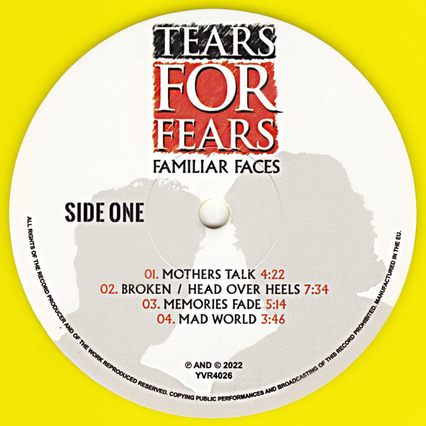 Tears For Fears - Familiar Faces (LP) - Velvet Music