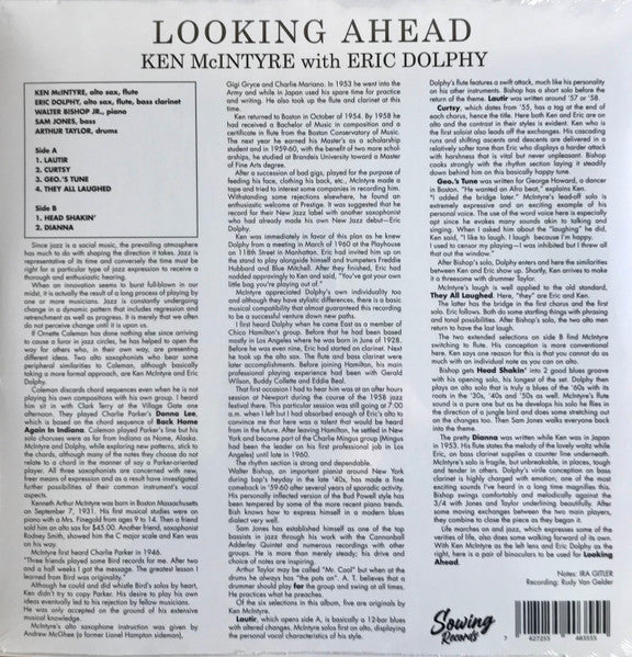 Ken McIntyre, Eric Dolphy - Looking Ahead (LP)