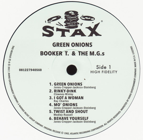 Booker T & The MG's - Green Onions (LP) - Velvet Music