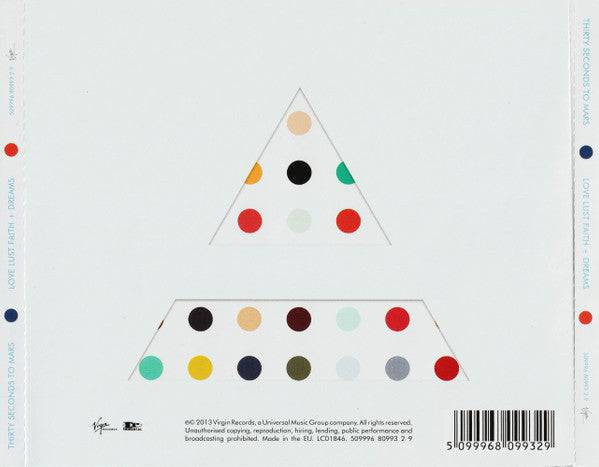 30 Seconds To Mars - Love Lust Faith + Dreams (tweedehands CD) - Velvet Music