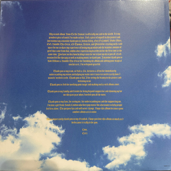 Cat Burns - How To Be Human (LP) - Velvet Music