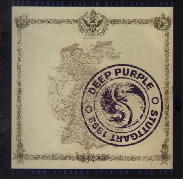 Deep Purple - Live in stuttgart 1993 (CD) - Velvet Music