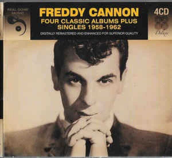 Freddy Cannon - 4 albums classiques et singles (CD)