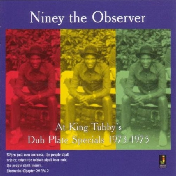 Niney The Observer - At king tubby's: dub plat (CD) - Velvet Music