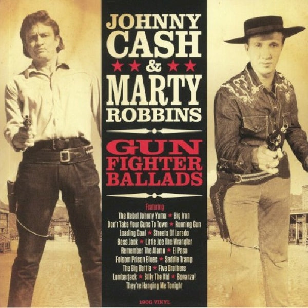 Johnny Cash & Marty Robbins - Gunfighter ballads (LP)