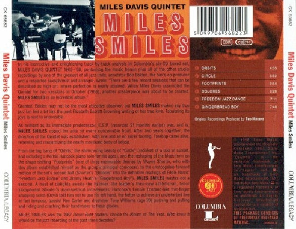 Miles Davis - Miles smiles (CD)