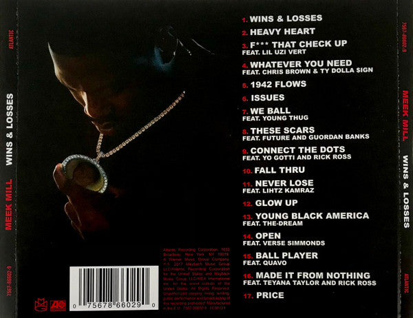 Meek Mill - Wins And Losses (CD) - Velvet Music