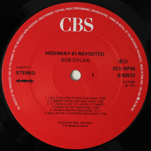 Bob Dylan - Highway 61 Revisited (tweedehands LP)