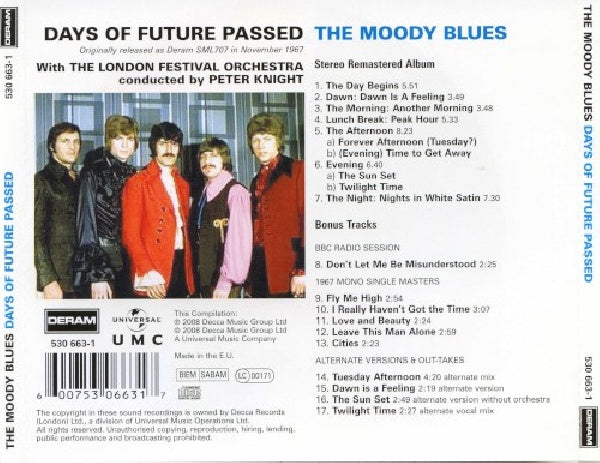 Moody Blues - Days of future..+ 10 (CD)