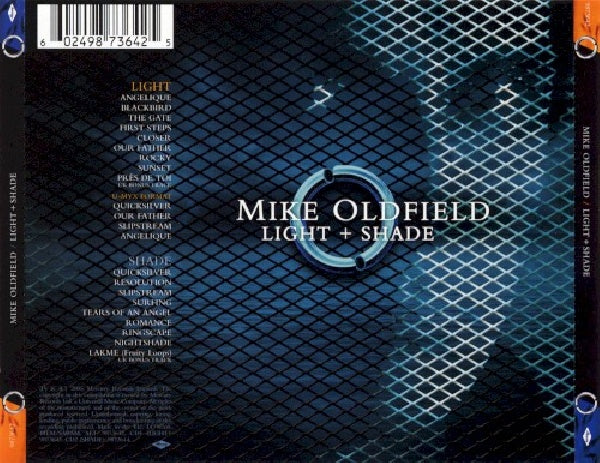 Mike Oldfield - Light & shade (CD) - Velvet Music
