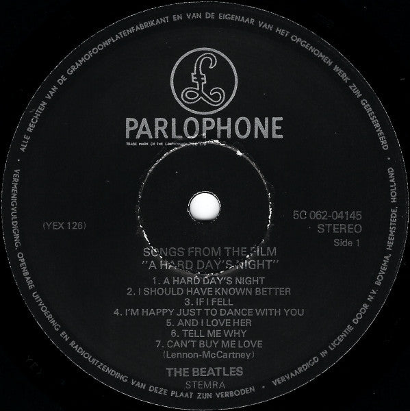 Beatles, The - A Hard Day's Night (tweedehands LP) - Velvet Music