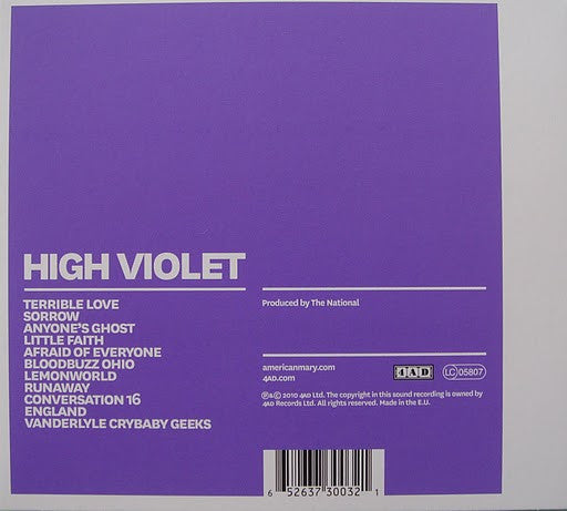 National, The - High Violet (tweedehands CD) - Velvet Music