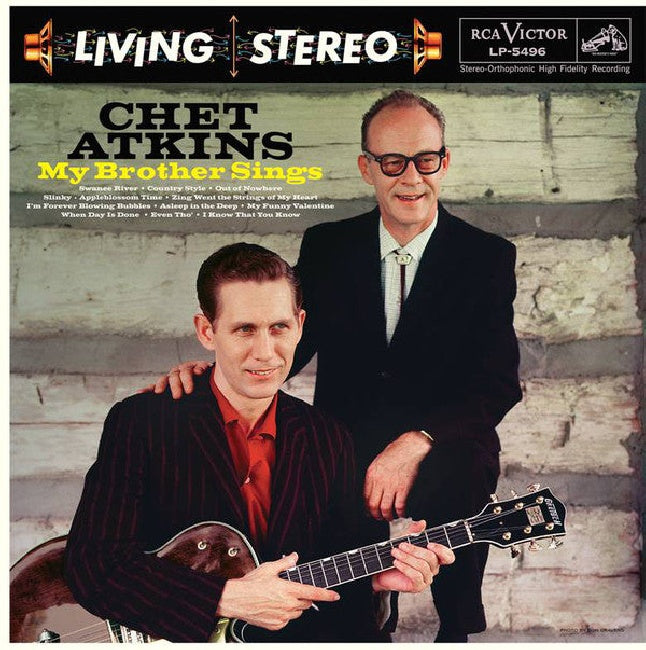 Chet Atkins - My brother sings (LP) - Velvet Music
