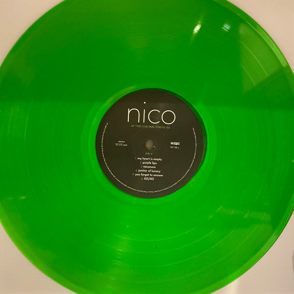 Nico- At the Live Inn, Tokyo '86 (LP)
