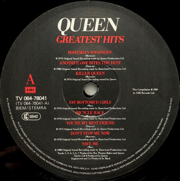 Queen - Greatest Hits (tweedehands LP) - Velvet Music