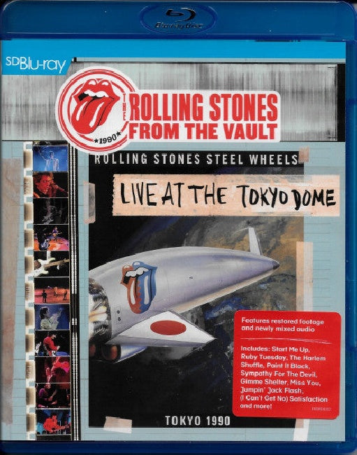 the Rolling Stones - From the vault - tokyo dome 1990 (blu ray movie) - Velvet Music
