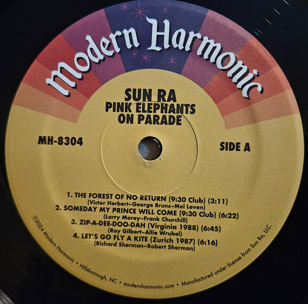Sun Ra - Pink Elephants On Parade (LP) - Velvet Music