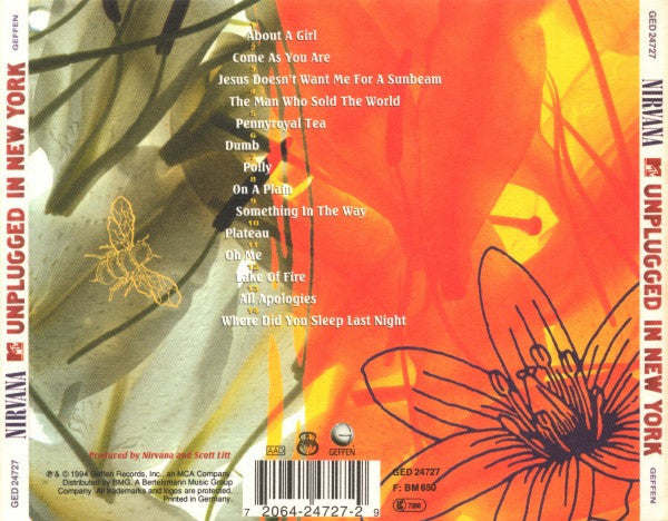 Nirvana - Unplugged in New York (tweedehands CD) - Velvet Music