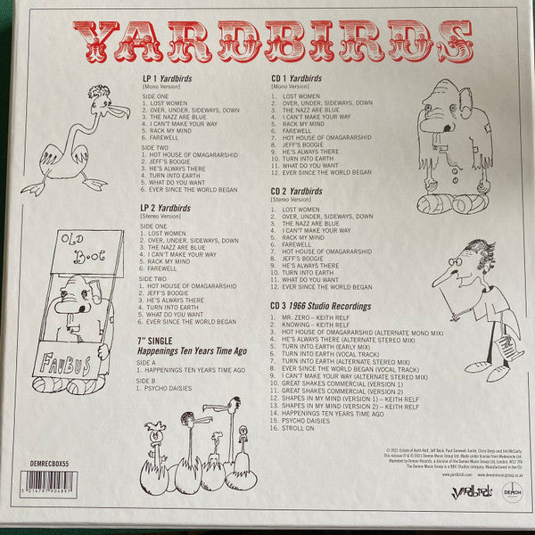 Yardbirds - Roger the engineer (LP)