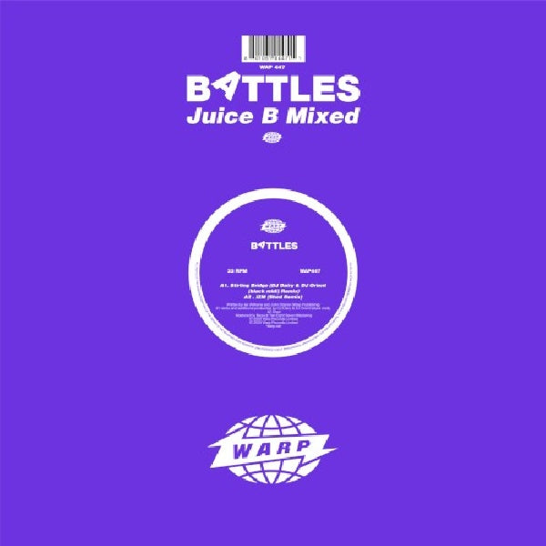 Battles - Juice b mixed (12-inch maxi-single) - Velvet Music