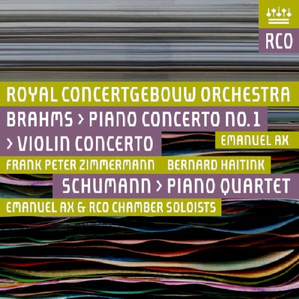 Brahms/schumann - Piano & violin concerto (CD) - Velvet Music