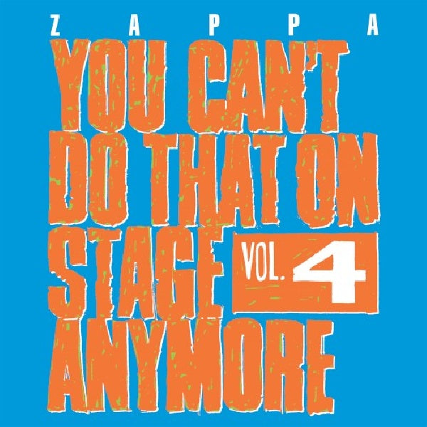 Frank Zappa - You can't do that vol.4 (CD)