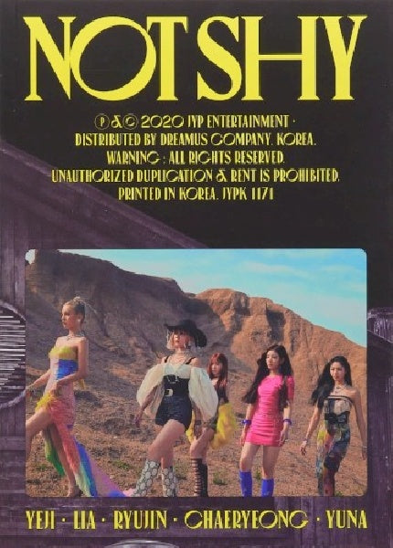 Itzy - Not shy (CD) - Velvet Music
