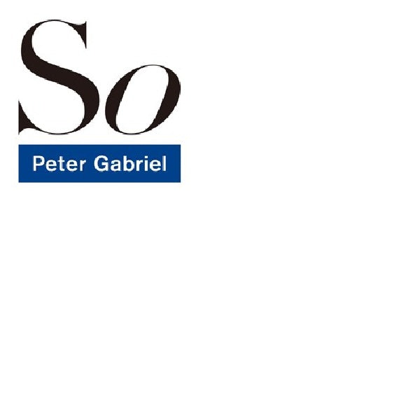Peter Gabriel - So (CD) - Velvet Music
