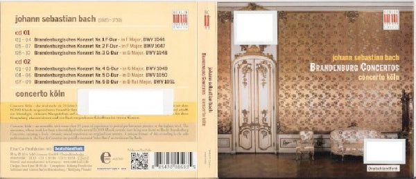 John Eliot Gardiner & English Baroque Soloists - Bach brandenburg concertos (CD)