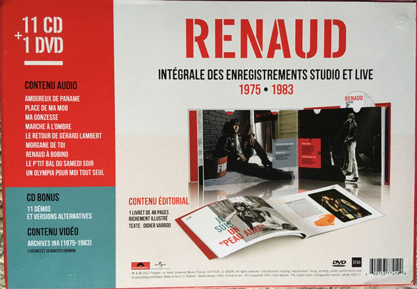 Renaud - 1975-1983 - Les Années Béton (CD) - Velvet Music