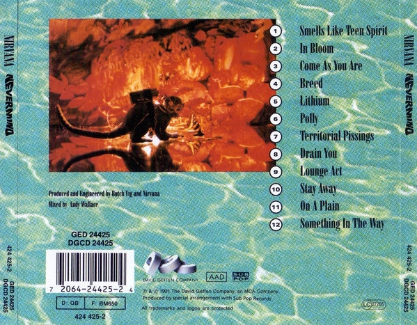 Nirvana - Nevermind (tweedehands CD) - Velvet Music
