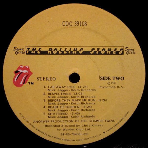 Rolling Stones, The - Some Girls (tweedehands LP) - Velvet Music