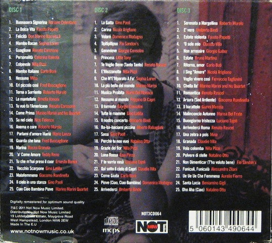 Various - Cafe Italia - 75 Original Italian Classics (CD) - Velvet Music