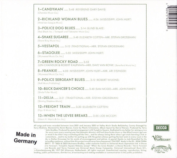 Muireann Bradley - I Kept These Old Blues (CD) - Velvet Music