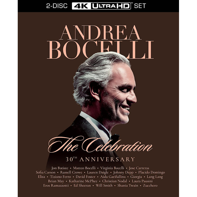 Andrea Bocelli - The celebration 30th anniversary (diversen) - Velvet Music