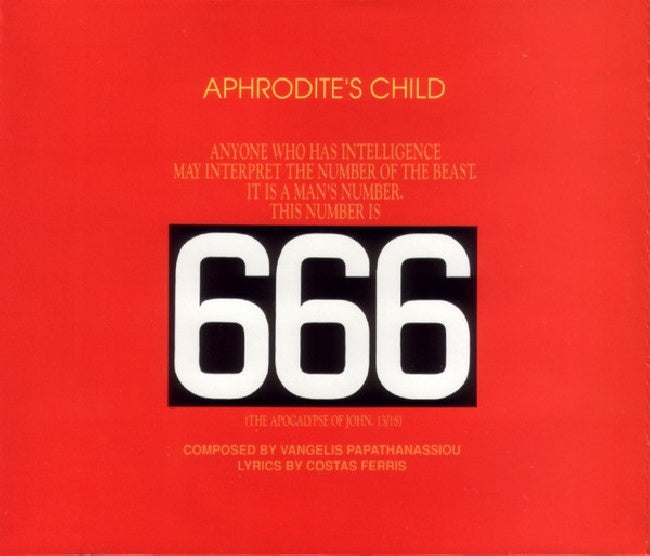 Aphrodite's Child - 666 (CD) - Velvet Music