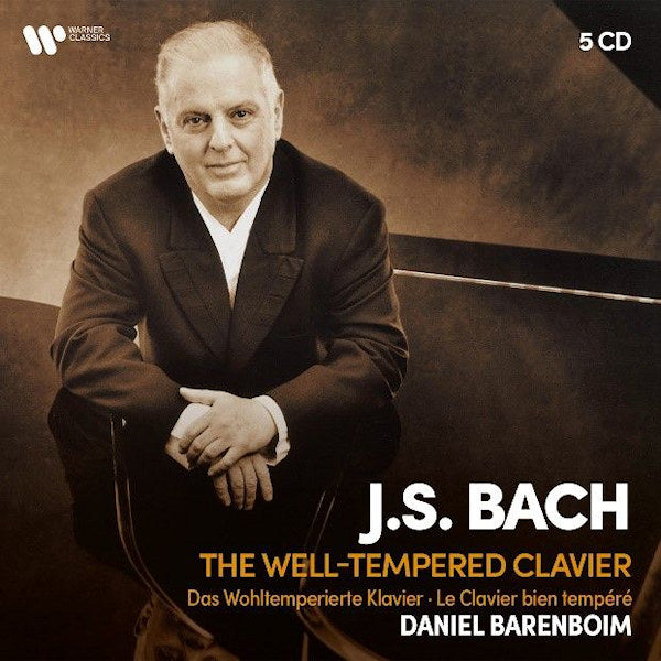 Daniel Barenboim - Bach: the well-tempered clavier (CD) - Velvet Music