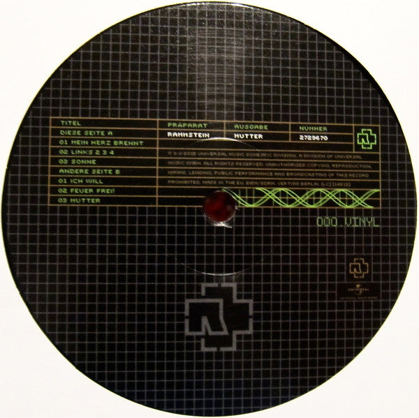 Rammstein - Mutter (tweedehands LP) - Velvet Music