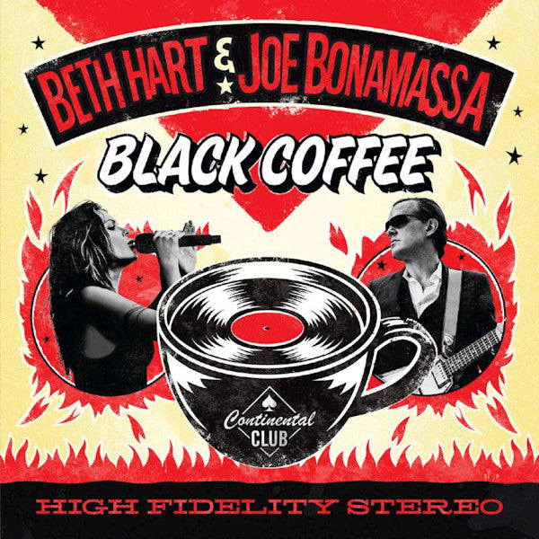 Beth Hart & Joe Bonamassa - Black coffee -transpar- (LP) - Velvet Music