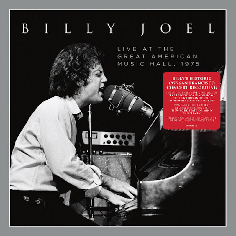 Billy Joel - Live At The Great American Music Hall, 1975 (LP)